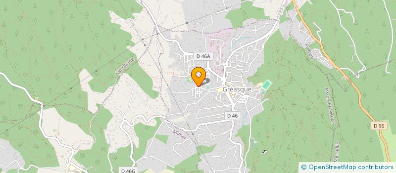 localisation de l'entreprise MONSIEUR ERIC RUIZ  GREASQUE
