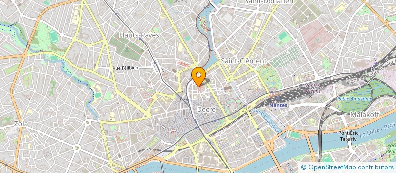 localisation de l'entreprise MONSIEUR ERIC RULLIER à NANTES