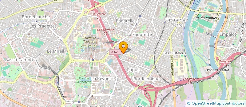 localisation de l'entreprise MONSIEUR ERIC SACARRERE à TOULOUSE