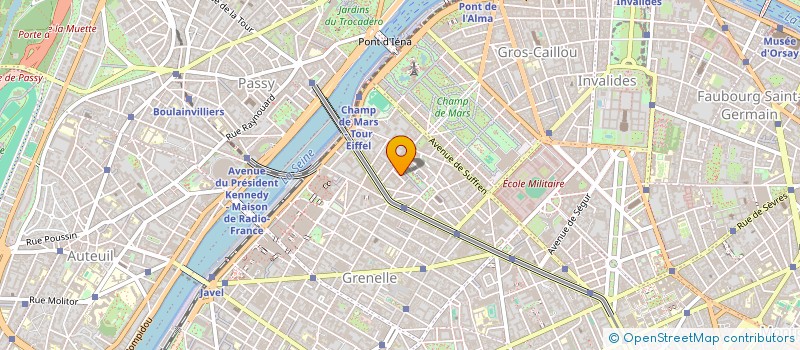 localisation de l'entreprise MONSIEUR ERIC SAILLANT  PARIS