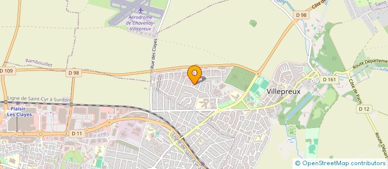 localisation de l'entreprise MONSIEUR ERIC SAINT-CYR  COGOLIN