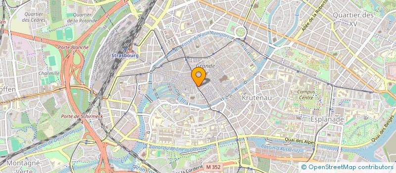 localisation de l'entreprise MONSIEUR ERIC SALIVE à STRASBOURG