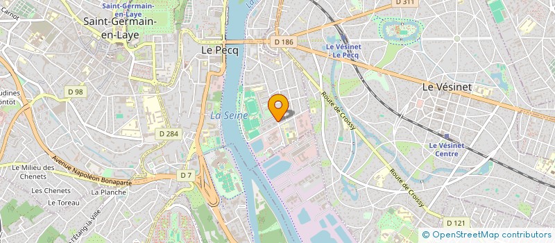 localisation de l'entreprise MONSIEUR ERIC SALOMON BENCHANA  LE PECQ