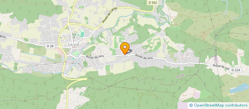 localisation de l'entreprise MONSIEUR ERIC SALOUGAMIAN  LE VAL