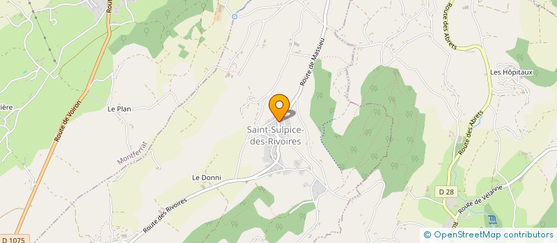 localisation de l'entreprise MONSIEUR ERIC SALVADOR FLOREZ  SAINT-SULPICE-DES-RIVOIRES