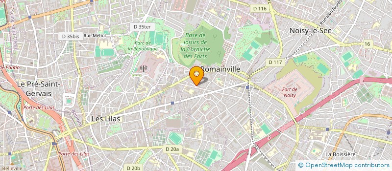 localisation de l'entreprise MONSIEUR ERIC SAMIN à ROMAINVILLE