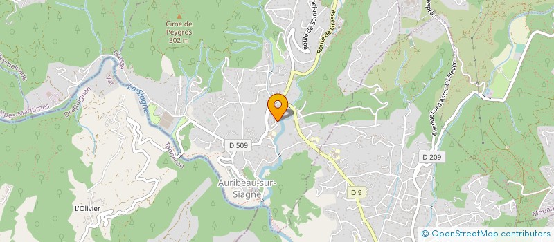 localisation de l'entreprise MONSIEUR ERIC SAMMITO  AURIBEAU-SUR-SIAGNE