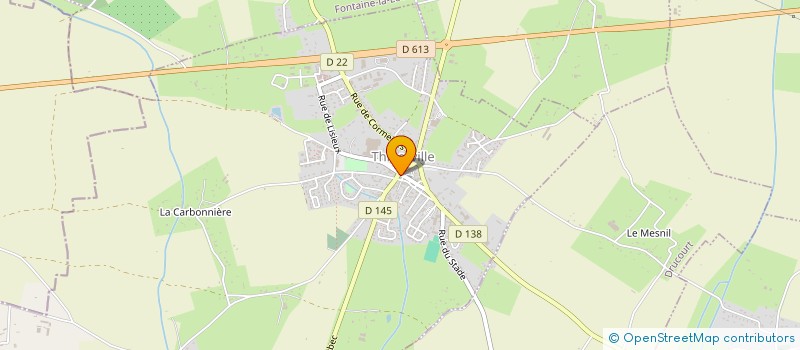 localisation de l'entreprise MONSIEUR ERIC SAMSON  THIBERVILLE