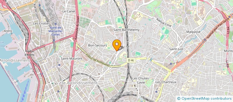 localisation de l'entreprise MONSIEUR ERIC SAN NICOLAS à MARSEILLE