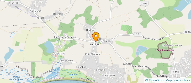 localisation de l'entreprise MONSIEUR ERIC SANCHEZ à SARZEAU