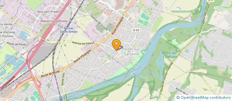 localisation de l'entreprise MONSIEUR ERIC SANCHEZ  PORTET-SUR-GARONNE