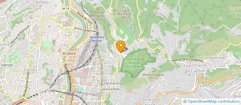 localisation de l'entreprise MONSIEUR ERIC SANDERS  NICE