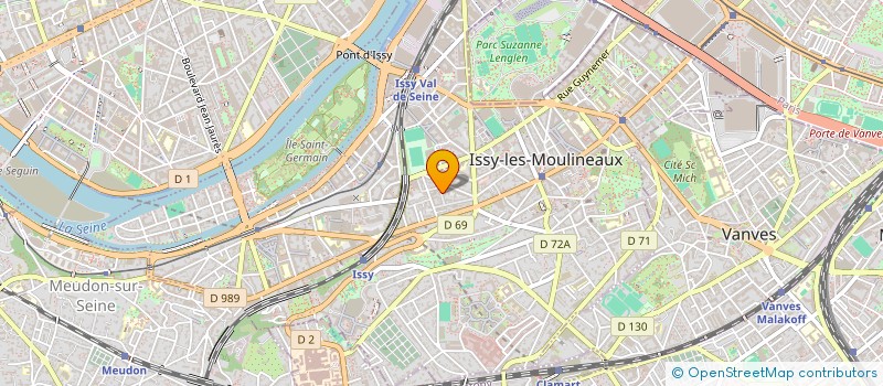 localisation de l'entreprise MONSIEUR ERIC SANDILLON à ISSY-LES-MOULINEAUX