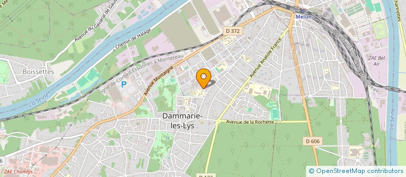 localisation de l'entreprise MONSIEUR ERIC SANDRIN à DAMMARIE-LES-LYS