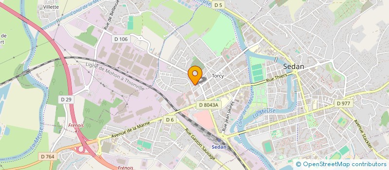 localisation de l'entreprise MONSIEUR ERIC SANDUKU  BALAN