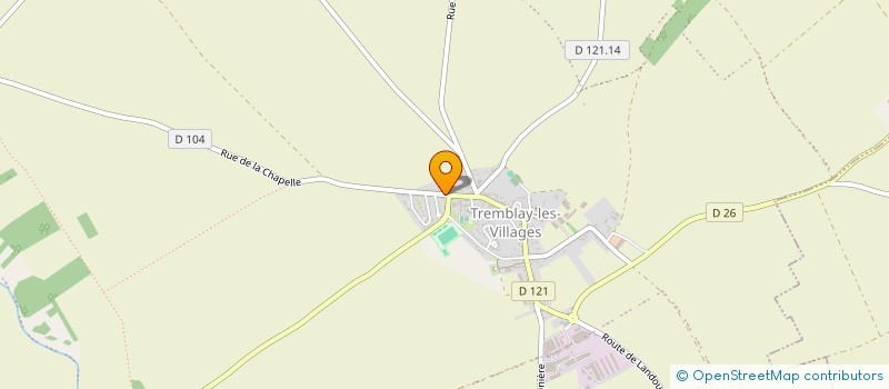 localisation de l'entreprise MONSIEUR ERIC SANTINI  MARCILLY SUR EURE