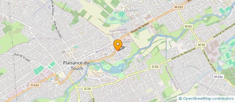 localisation de l'entreprise MONSIEUR ERIC SARRAHY  PLAISANCE-DU-TOUCH