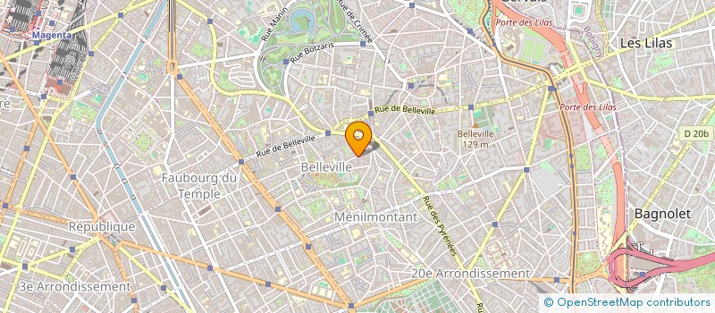 localisation de l'entreprise MONSIEUR ERIC SARRAUD  PARIS