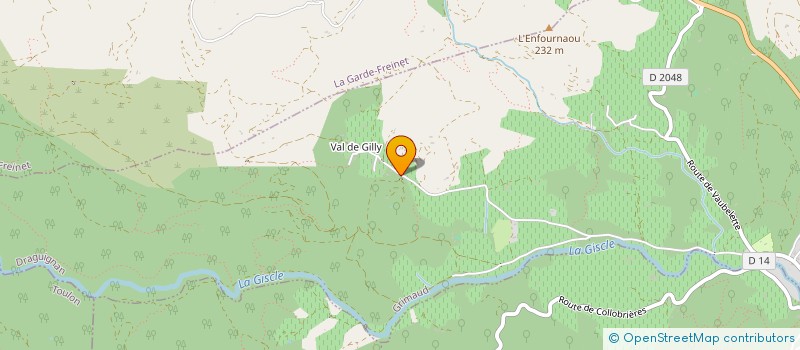 localisation de l'entreprise MONSIEUR ERIC SART  GRIMAUD