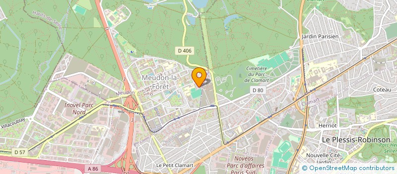 localisation de l'entreprise MONSIEUR ERIC SATHOUD à MEUDON