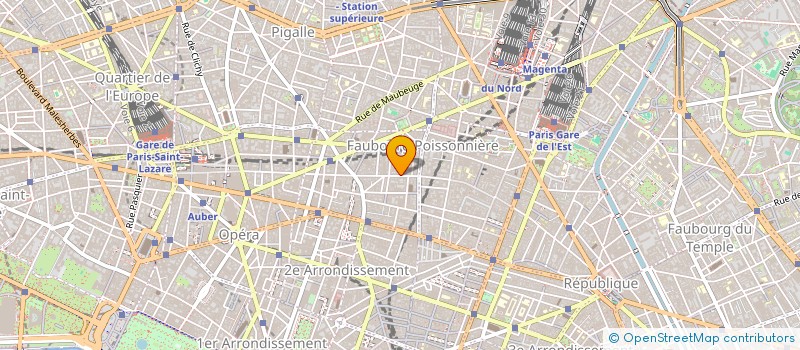 localisation de l'entreprise MONSIEUR ERIC SAUVAGE  PARIS