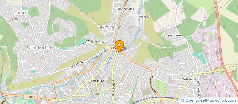 localisation de l'entreprise MONSIEUR ERIC SAVERIMOUTOU à EVREUX