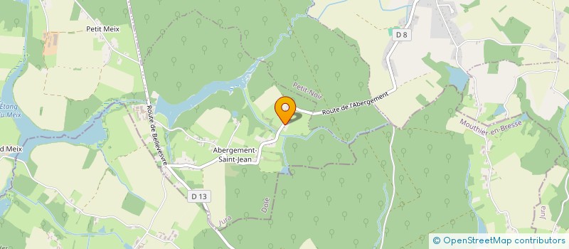 localisation de l'entreprise MONSIEUR ERIC SCHAILLIE  NEUBLANS-ABERGEMENT