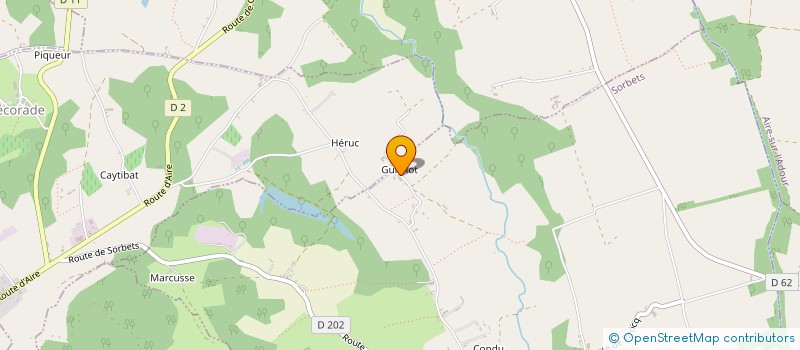 localisation de l'entreprise MONSIEUR ERIC SCHIANO  SORBETS