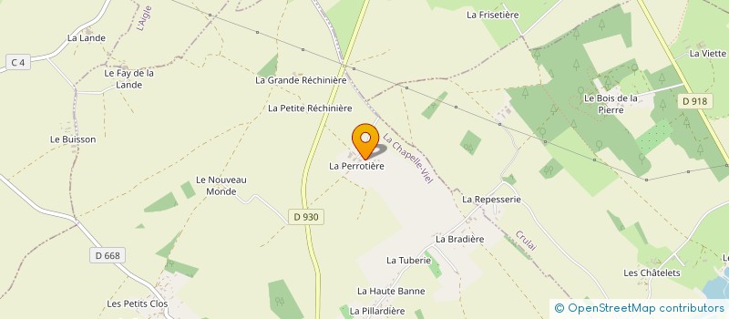 localisation de l'entreprise MONSIEUR ERIC SCHIETTECATTE à LA CHAPELLE-VIEL