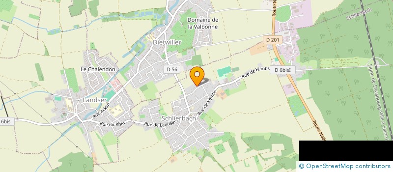 localisation de l'entreprise MONSIEUR ERIC SCHMITLIN  SCHLIERBACH