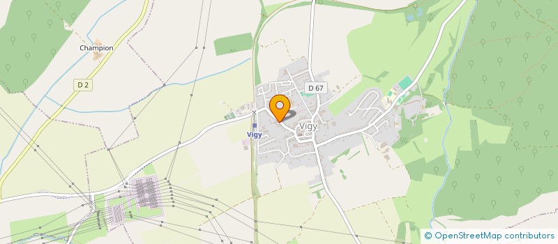 localisation de l'entreprise MONSIEUR ERIC SCHMITT  VIGY