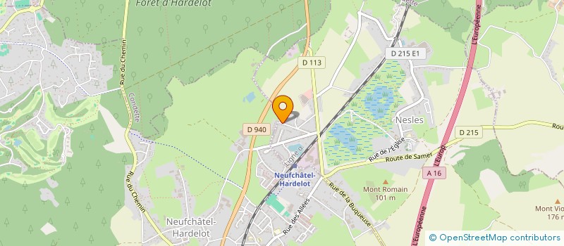 localisation de l'entreprise MONSIEUR ERIC SCHNEIDER  NESLES