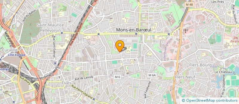 localisation de l'entreprise MONSIEUR ERIC SCHONECKER  MONS-EN-BARUL