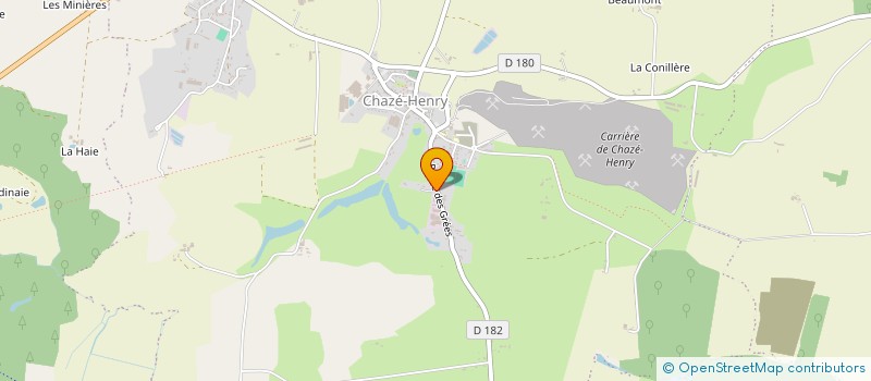 localisation de l'entreprise MONSIEUR ERIC SCHOTTEY  OMBREE D'ANJOU