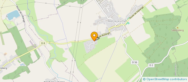 localisation de l'entreprise MONSIEUR ERIC SCHUTZ  METZERESCHE
