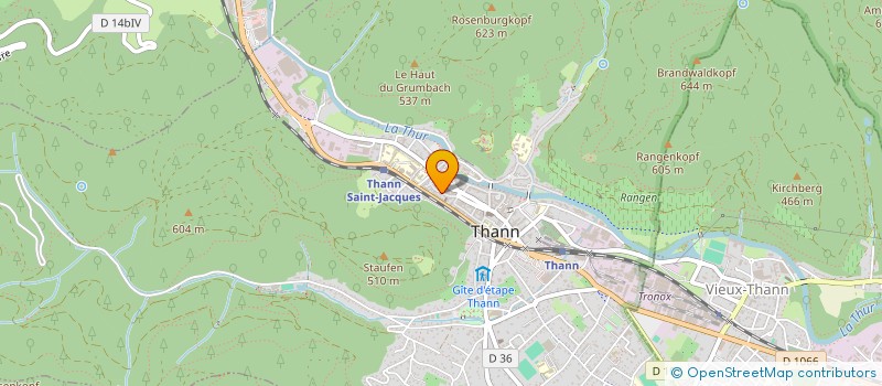 localisation de l'entreprise MONSIEUR ERIC SCHWENDENMANN  THANN