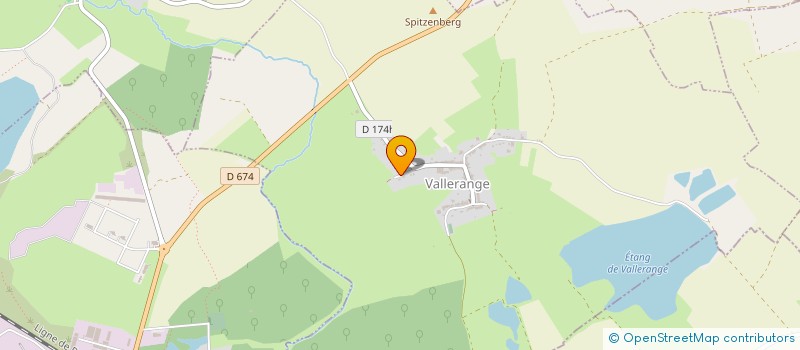 localisation de l'entreprise MONSIEUR ERIC SCHWINDLING  VALLERANGE