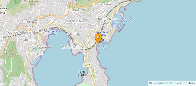 localisation de l'entreprise MONSIEUR ERIC SCLAVO à BEAULIEU-SUR-MER