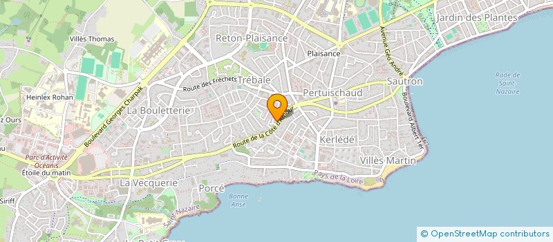 localisation de l'entreprise MONSIEUR ERIC SEBBAK  SAINT-NAZAIRE