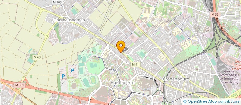 localisation de l'entreprise MONSIEUR ERIC SEGARD à STRASBOURG