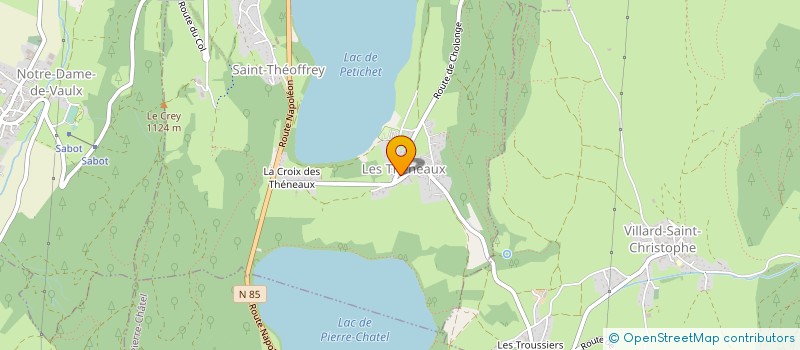 localisation de l'entreprise MONSIEUR ERIC SEGUIN  SAINT-THEOFFREY