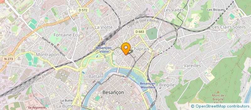 localisation de l'entreprise MONSIEUR ERIC SEGURA à BESANCON