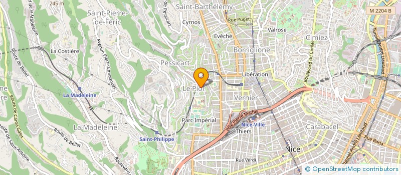 localisation de l'entreprise MONSIEUR ERIC SEILER à NICE
