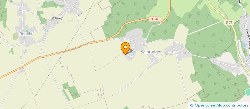 localisation de l'entreprise MONSIEUR ERIC SEILER  SAINT-VIGOR