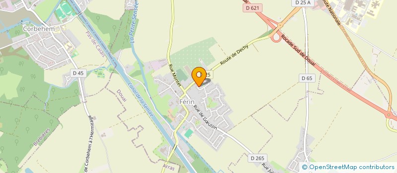 localisation de l'entreprise MONSIEUR ERIC SEKULA  FERIN