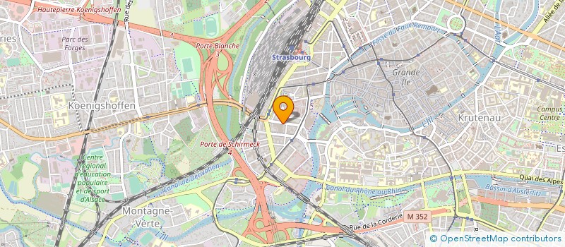 localisation de l'entreprise MONSIEUR ERIC SEMBACH à STRASBOURG