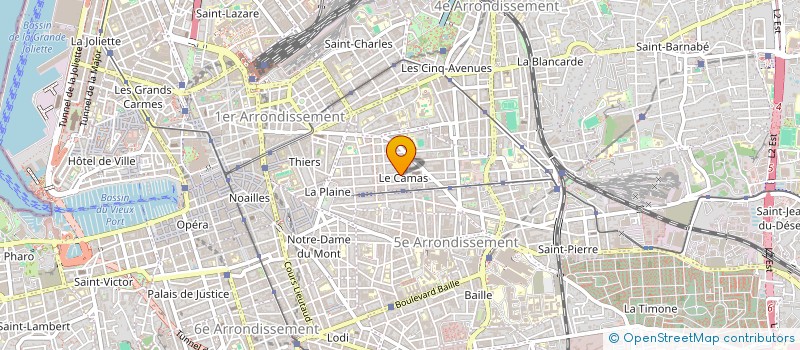 localisation de l'entreprise MONSIEUR ERIC SEMERDJIAN  MARSEILLE