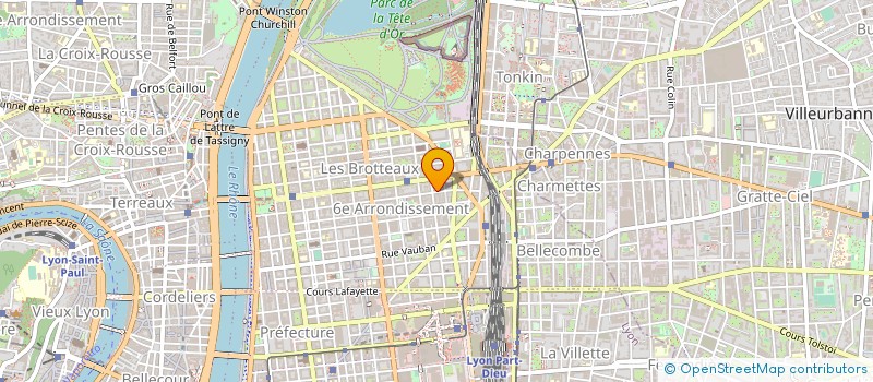 localisation de l'entreprise MONSIEUR ERIC SENAILLET  LYON