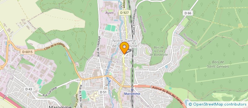 localisation de l'entreprise MONSIEUR ERIC SENAN  NOTRE-DAME-DE-BONDEVILLE