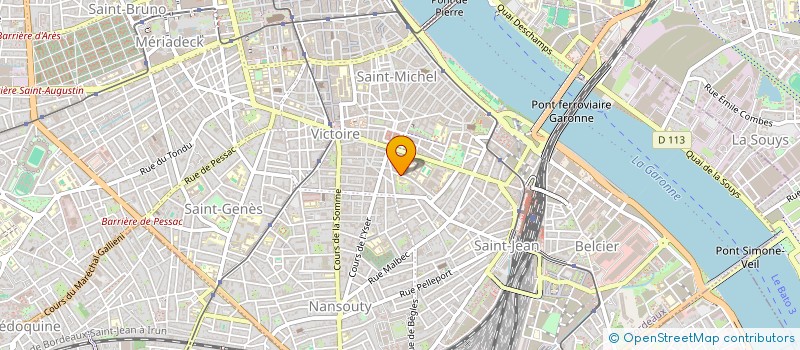 localisation de l'entreprise MONSIEUR ERIC SERPEAU  BORDEAUX